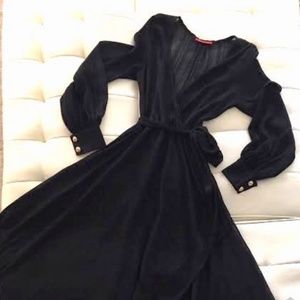 CHIC and SEXY Black Maxi Dress